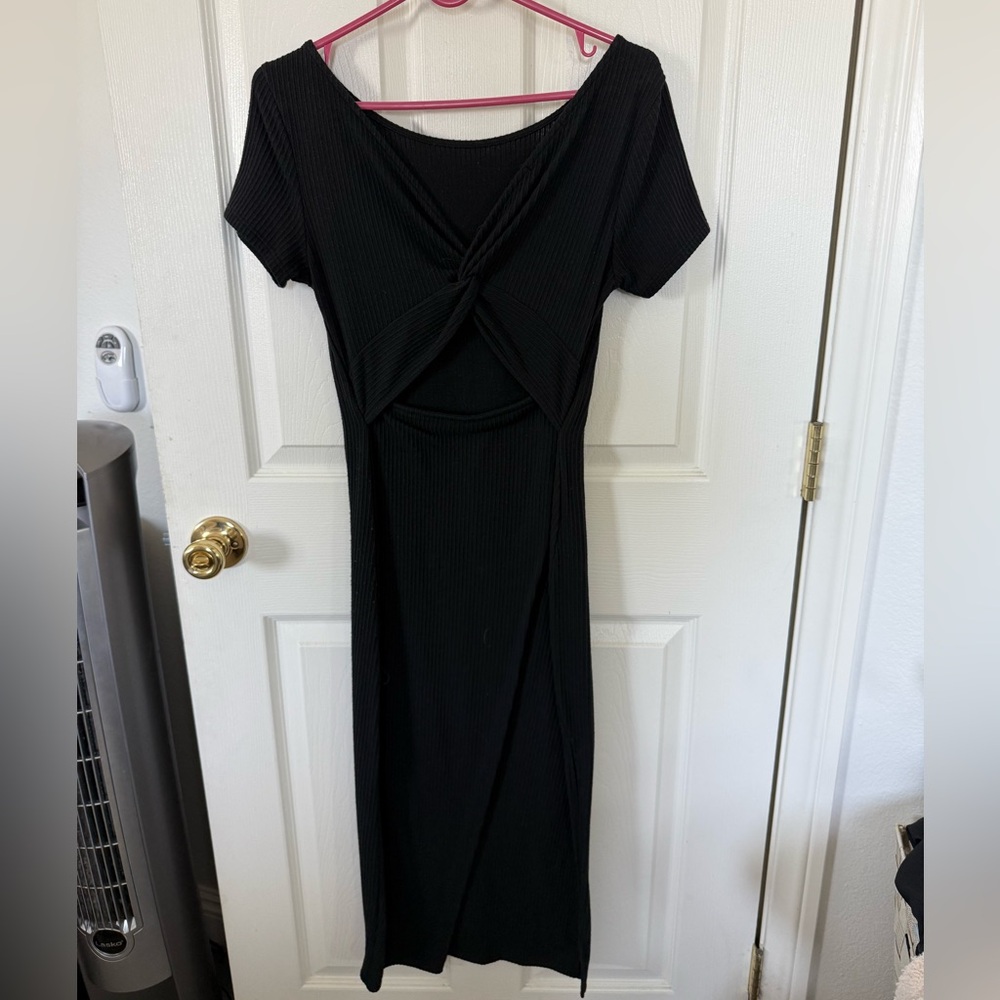 Anti star black dress